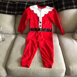 Santa kids onesie size 8 medium